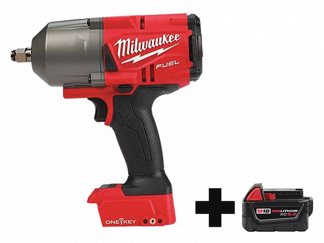 Impact Wrench, Cordless, Compact, 18VDC