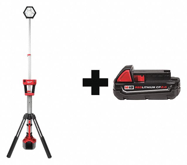 Cordless Tripod Light, Battery Incl