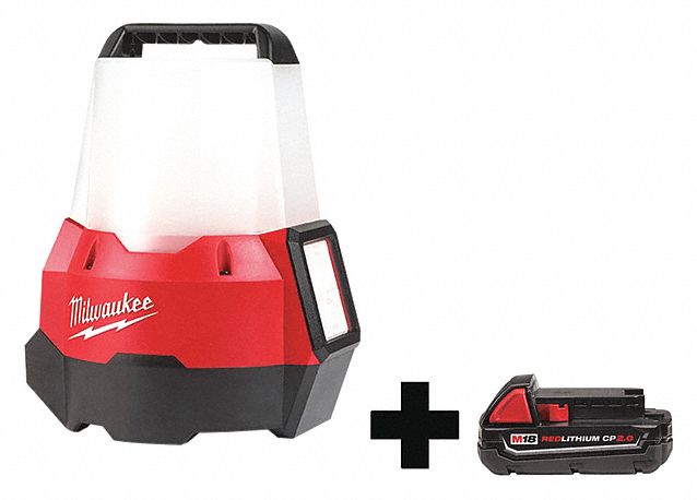 Cordless Site Light, Battery Incl