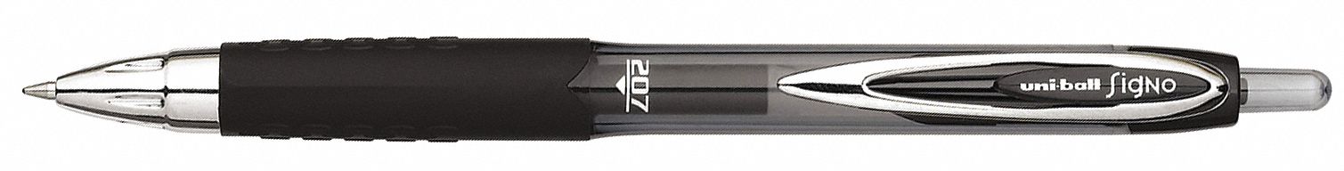 Pen Gel 207 Retrct 0.7Mm Bk PK12