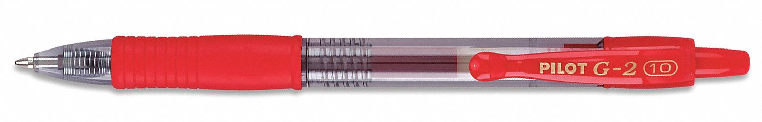 Pen Gel G2 Bold Red PK12