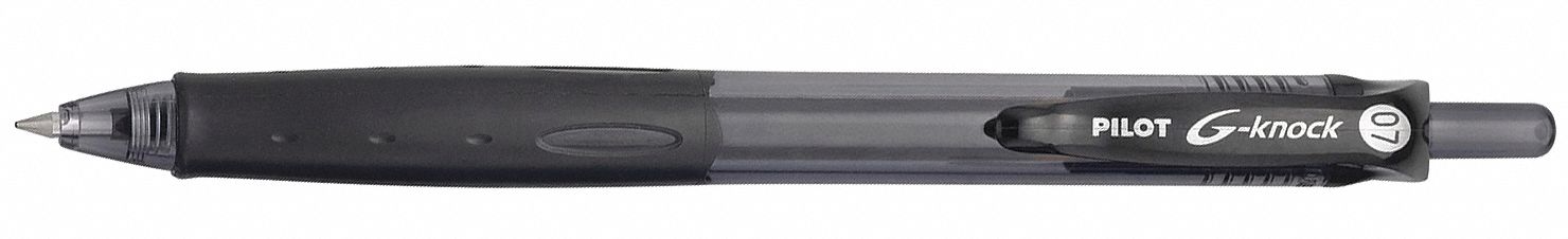 Pen Gel G-Knock Begrn Fn Bk PK12