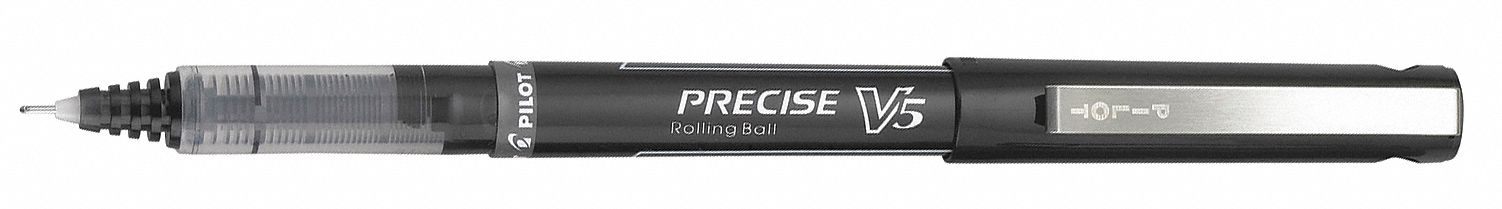 Pen Precise V5 Rb 0.5Mm Bk PK12