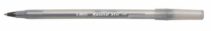 Pen Roundstic Bp Med Bk Dz PK12