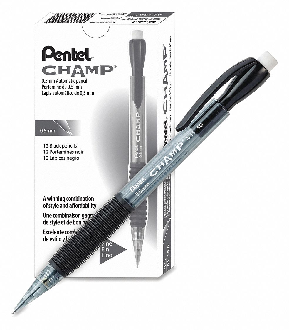 Pencil Champ 0.5Mm Gy PK12
