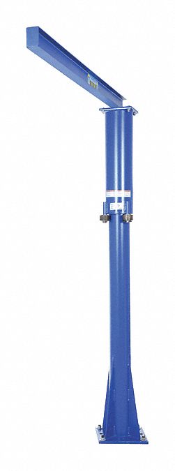 CRANE JIB, FLOOR MOUNTED, 300 LB CAPACITY
