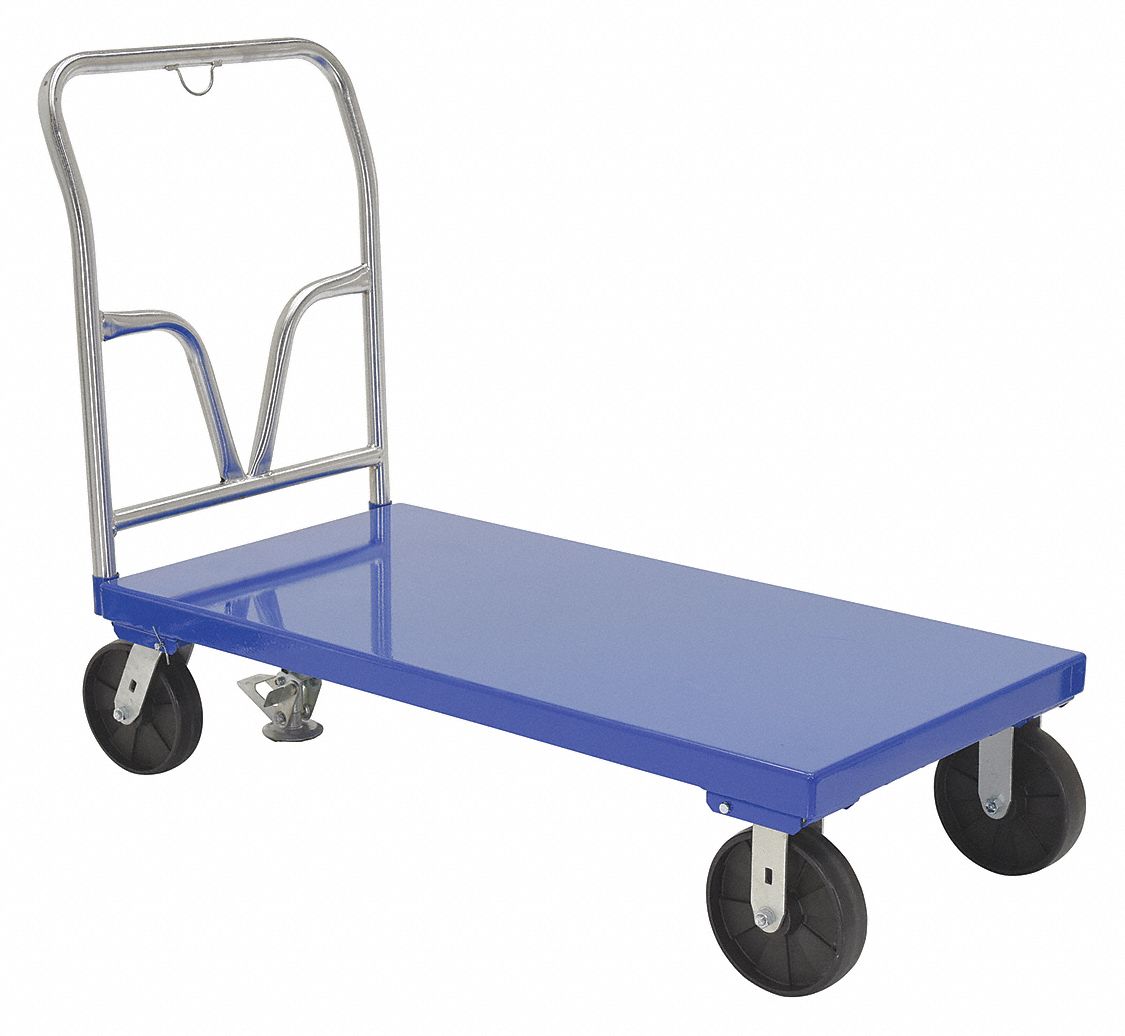 CHARIOT DE MAGASIN ACIER 24X48