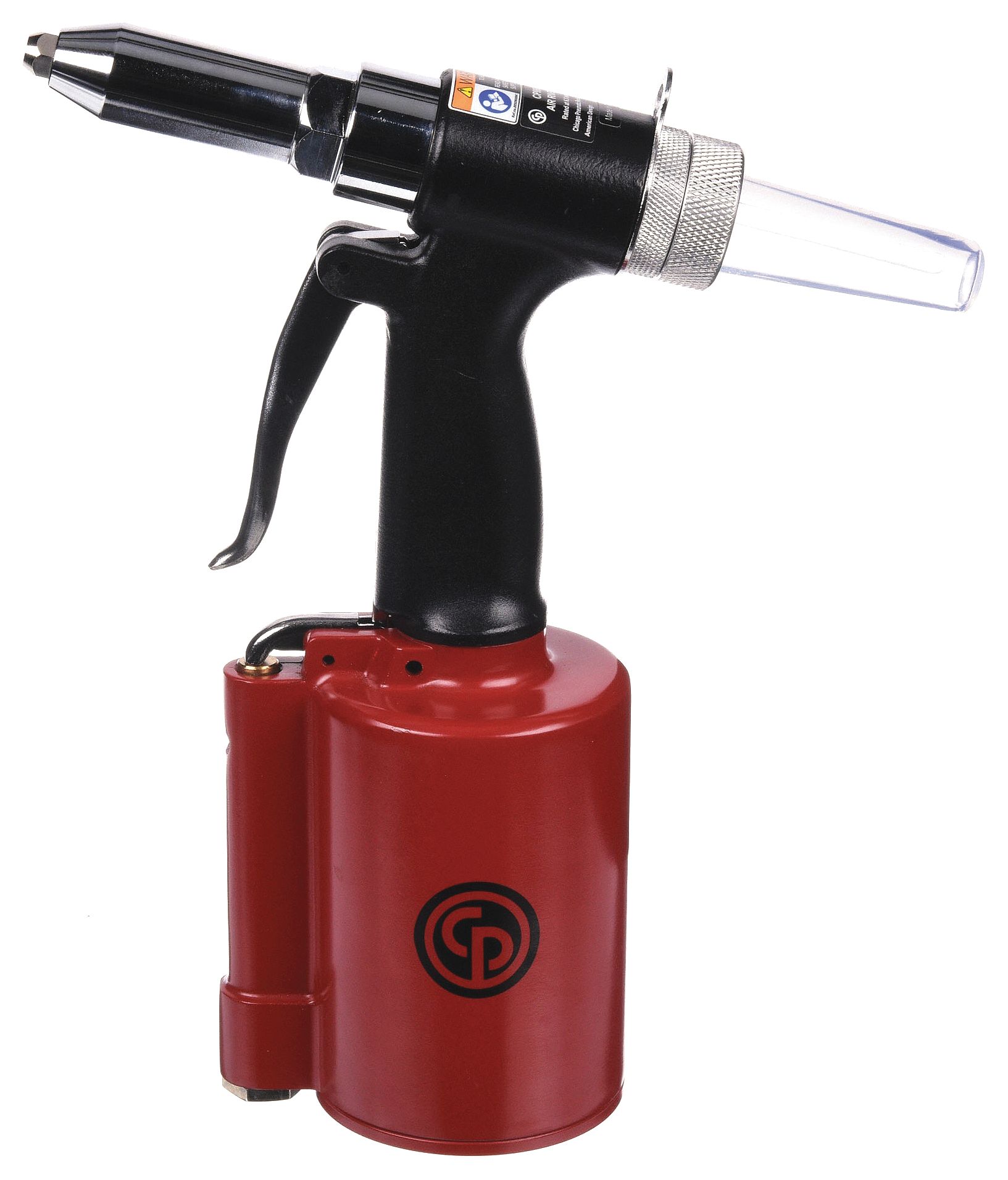 CHICAGO PNEUMATIC, 1 in Stroke Lg, 2,200 lbf Pulling Force, Rivet Tool ...