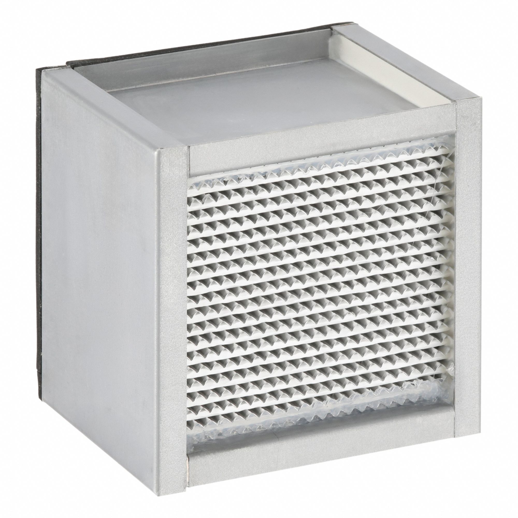GRAINGER, 8 in x 8 in x 6 in, 99.97% Filter Efficiency, HEPA Air Filter ...