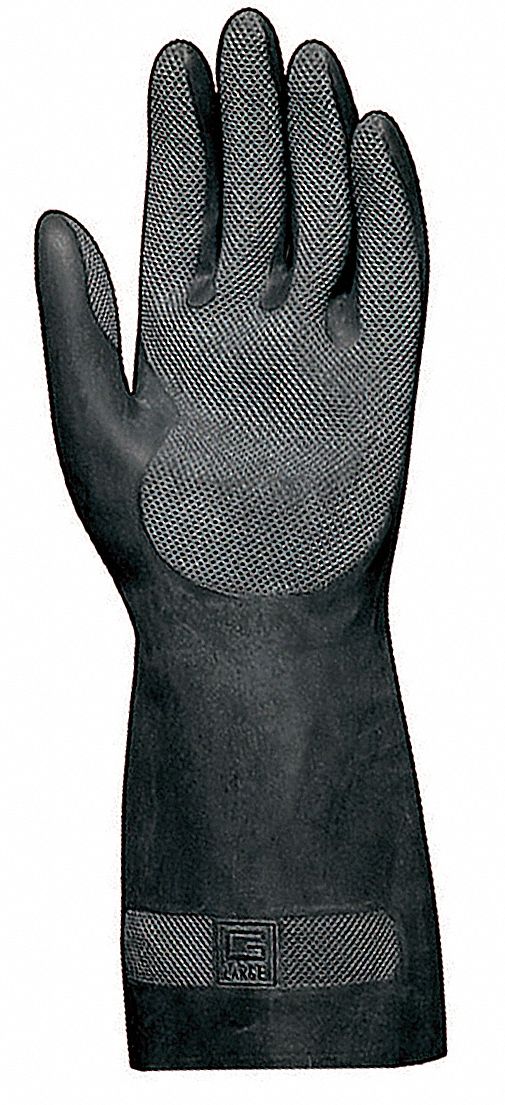 420 Technic Black Neoprene Gloves