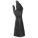 CHEMICAL-RESISTANT GLOVES, BLACK, 16 IN LENGTH, NEOPRENE, SIZE 8