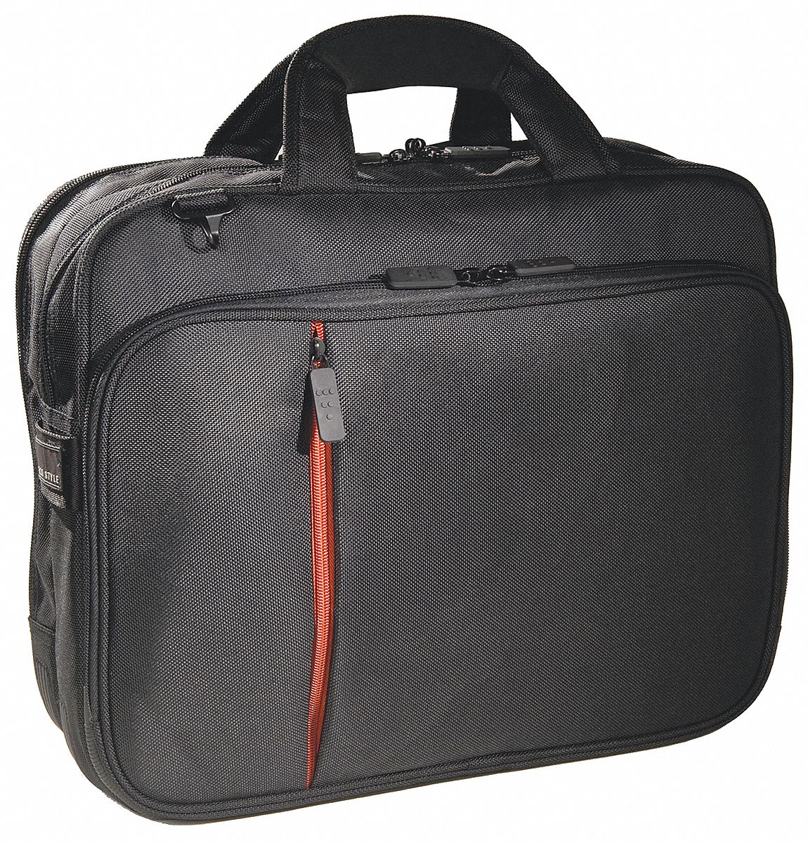 Laptop Case: Fits Up to 15.6 in Laptop, 1680D Ballistic Nylon, 16 1/2 in Lg, 13 in Wd