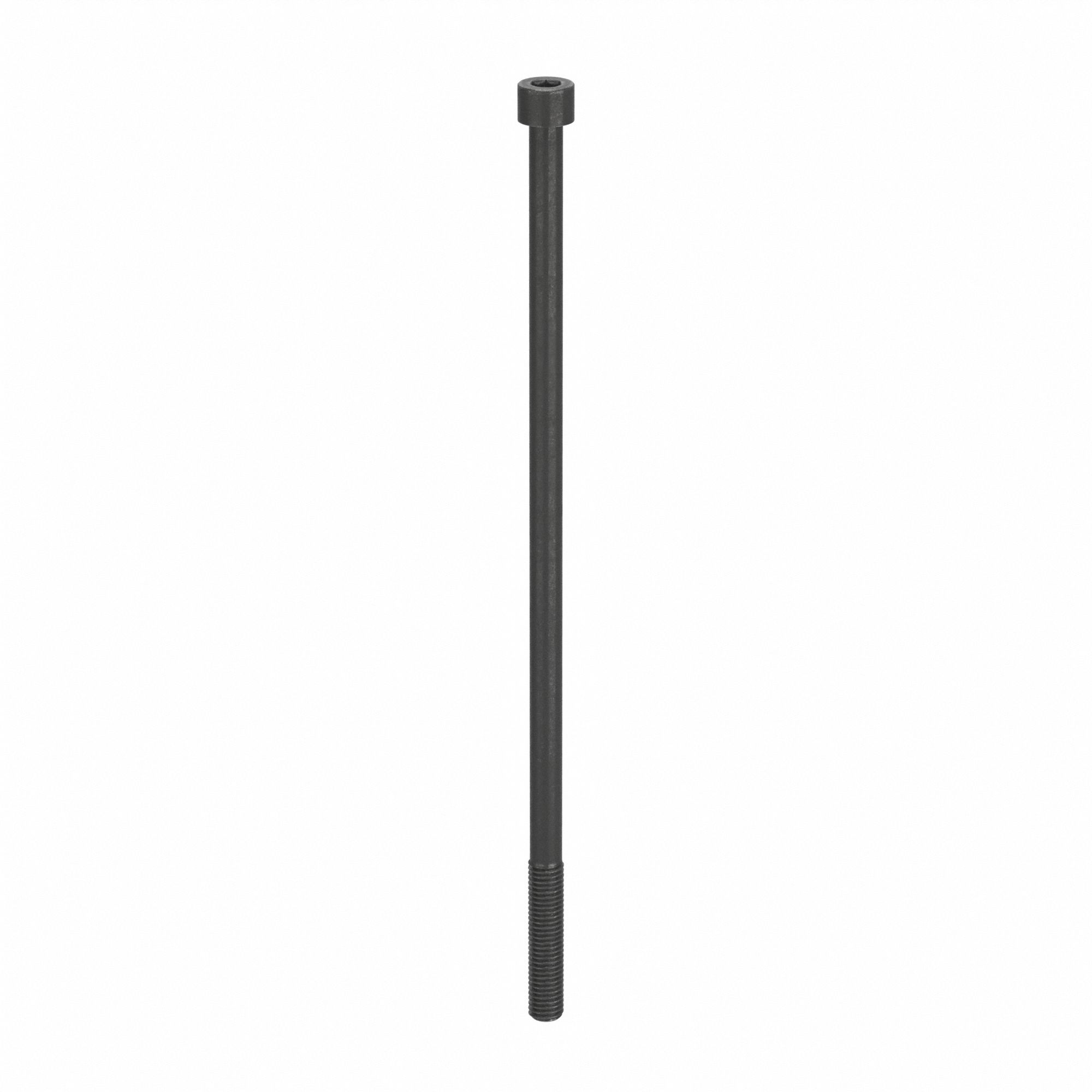 Socket Head Cap Screw: 1/2"-13 Thread Size, 13 in Lg, Std, Black Oxide, Alloy Steel, 5 PK