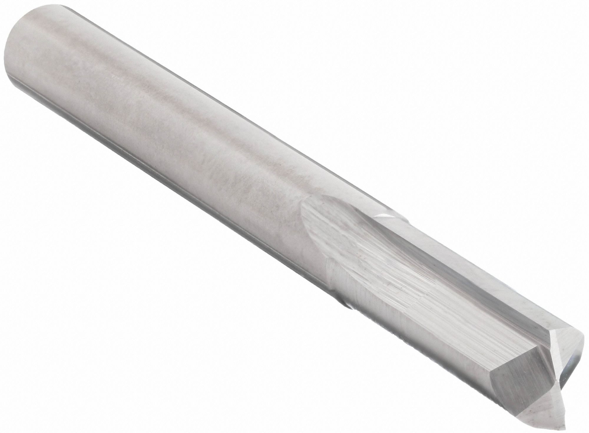 Square End Mill: Carbide, 2 Flute, 1/4" Mill Dia, 3/4" LOC, 2-1/2" OAL