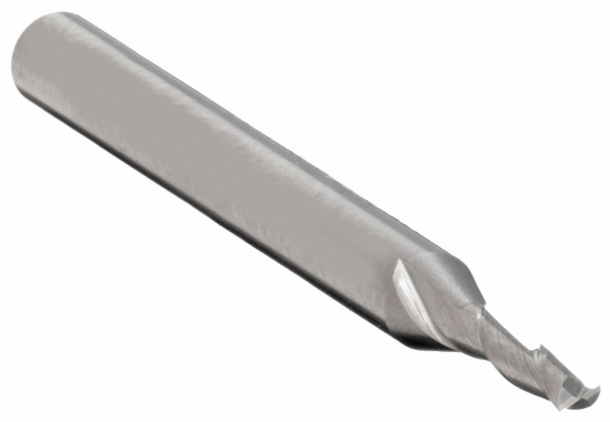 SQUARE END MILL, CARBIDE, BRIGHT/UNCOATED FINISH, SINGLE END, 1/16 IN MILLING DIA