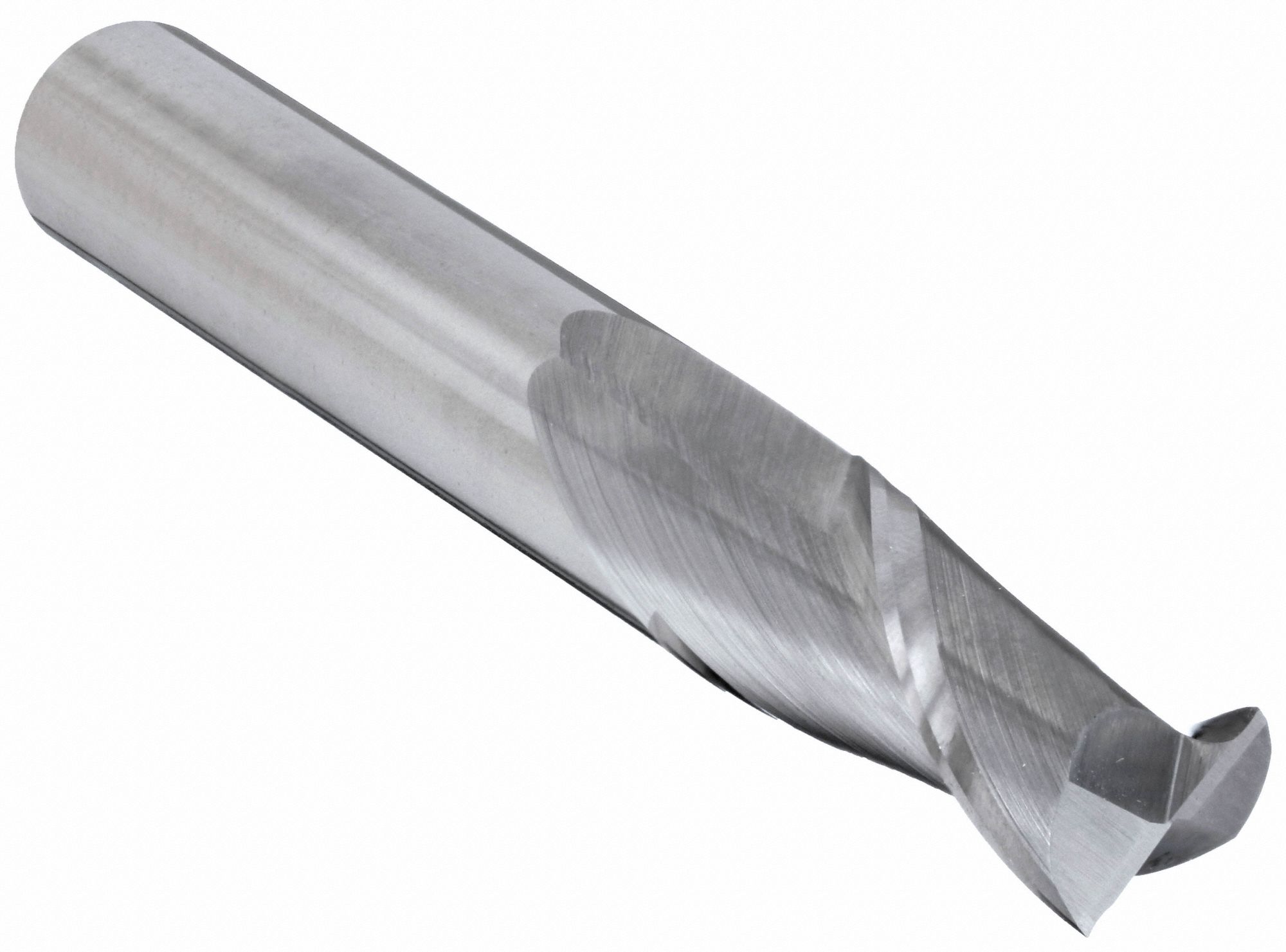 SQUARE END MILL, CENTRE CUTTING, 2 FLUTES, 7/32 IN MILLING DIAMETER, ⅝ IN CUT, BRIGHT