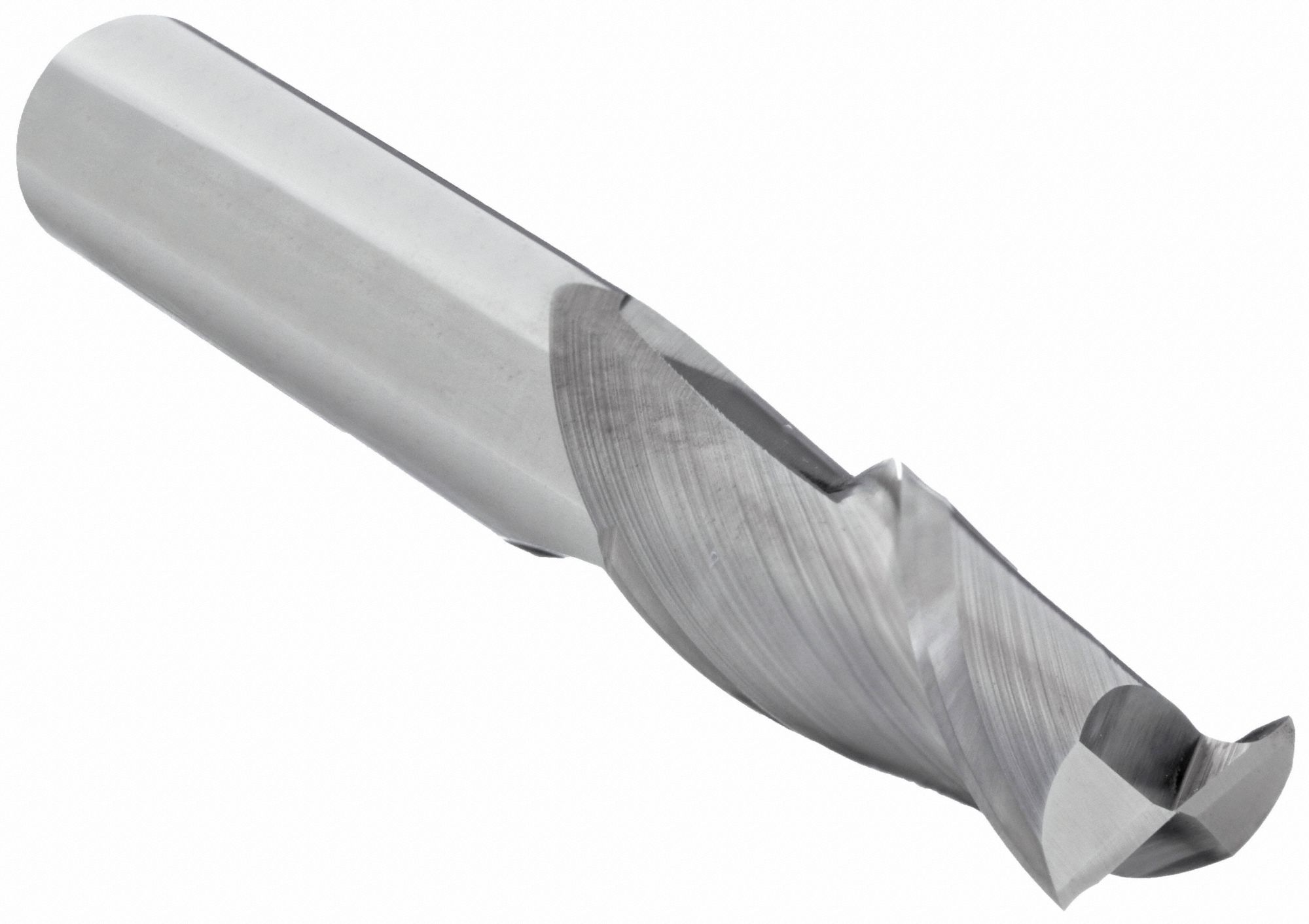 Square End Mill: Carbide, 2 Flute, 1/4" Mill Dia, 1-1/2" LOC, 4" OAL