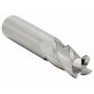 2-Flute General Purpose Finishing Bright Finish Fractional-Inch Carbide Square End Mills with Greater Than 1/2" Shank
