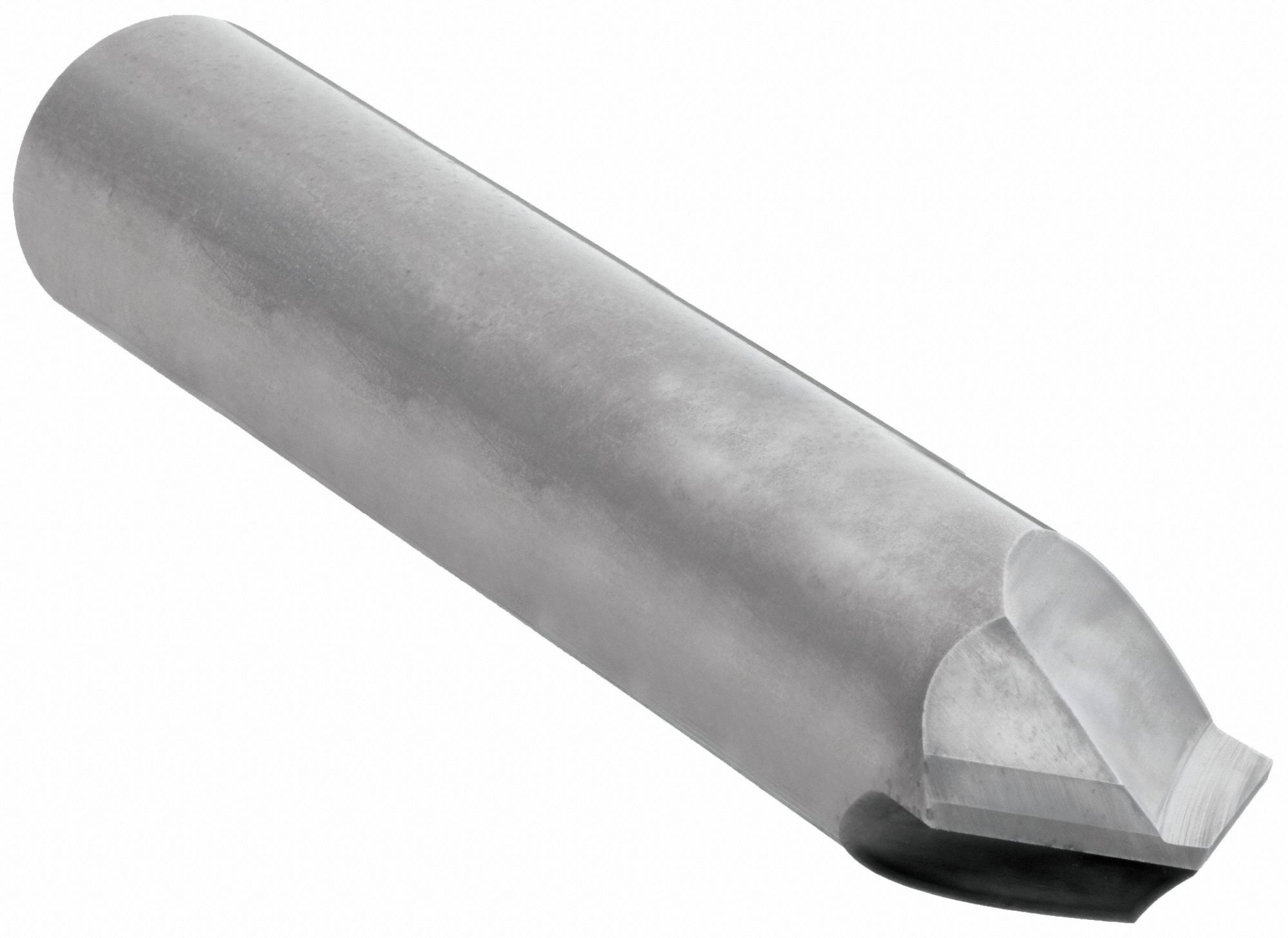 CHAMFER MILL, BRIGHT/UNCOATED FINISH, 2 FLUTES, ¾ IN MILLING DIA, 90 °  INCLUDED ANGLE