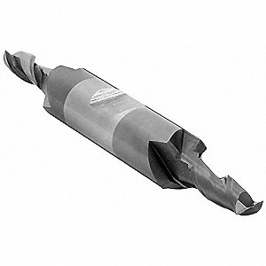 SQUARE END MILL, 2 FLUTES, 3/16 IN MILLING DIAMETER, ⅜ IN CUT, 2 IN L