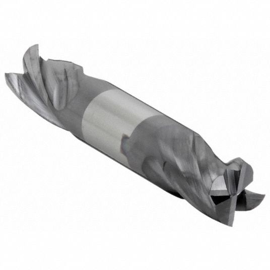 CLEVELAND, Carbide, TiAlN Coated, Square End Mill - 33GF39|C80288 ...