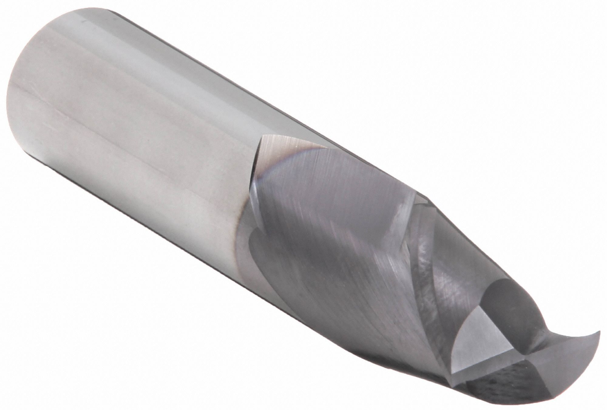 Square End Mill: Carbide, TiAlN Coated, 2 Flute, 1/2" Mill Dia, 5/8" LOC, 2-1/2" OAL
