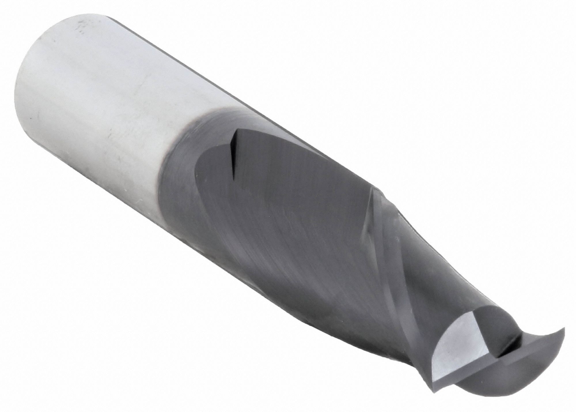 Square End Mill: Carbide, TiAlN Coated, 2 Flute, 3/4" Mill Dia, 1-1/2" LOC, 4" OAL