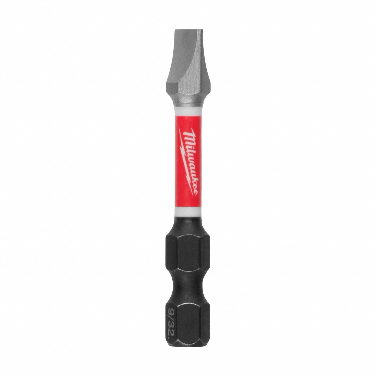 Power Bit: Power Bit, Slotted Head, Imperial, SL 9/32 Bit Industry Size, Std, Hex, 25 PK