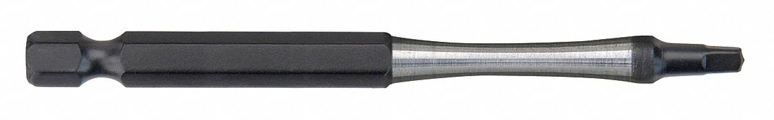 INSERT BIT,1/4",SQUARE RECESS,#2,6",PK10