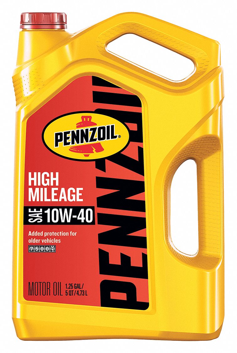 PENNZOIL, 5 qt Size, Bottle, Engine Oil 33GP96550045217 Grainger