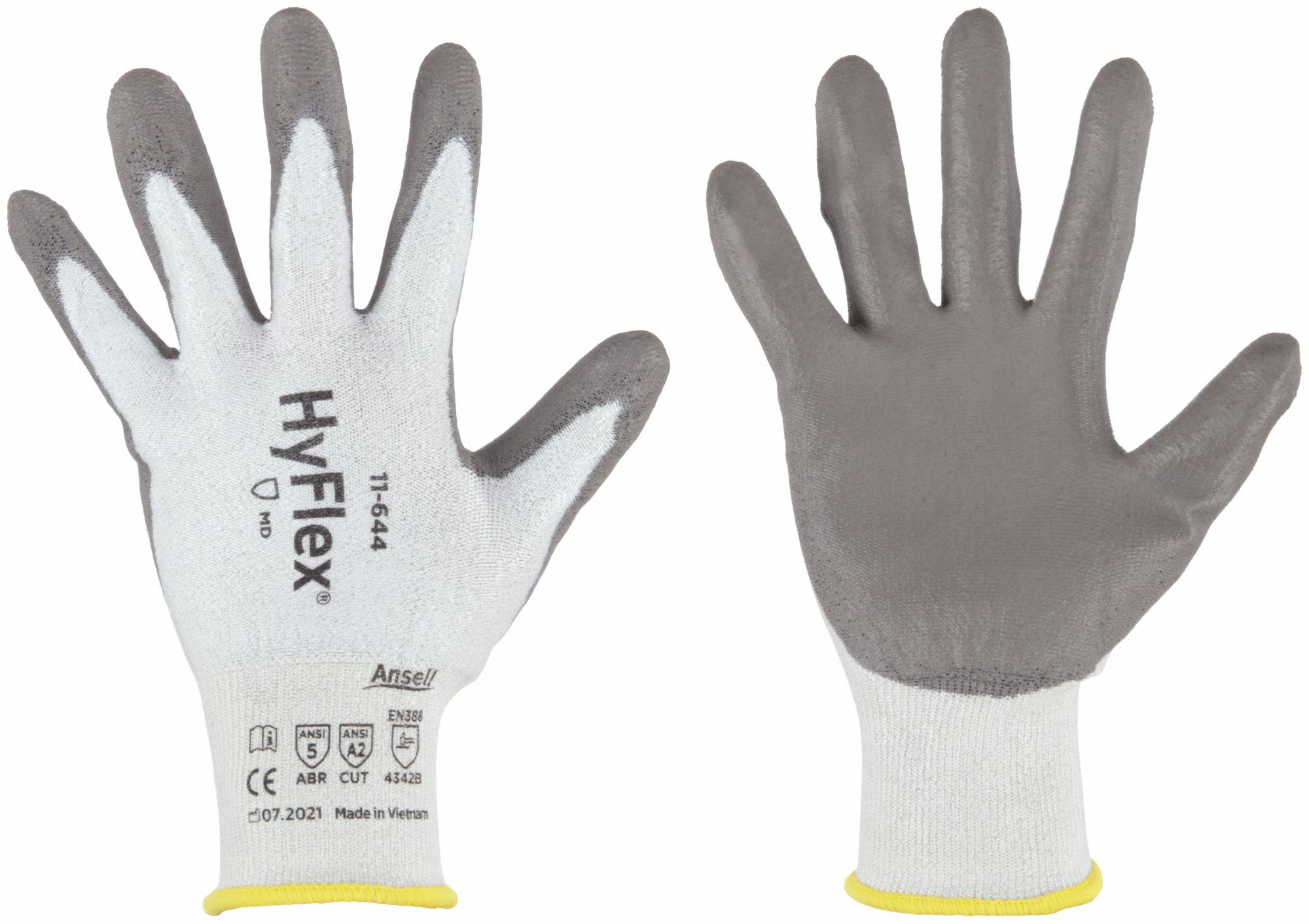 Gloves, Gry, 24L256,
