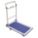 STEEL-DECK PLATFORM TRUCK, 660 LB LOAD CAPACITY, 36 IN X 24 IN X 7 IN, SOLID, 5 IN