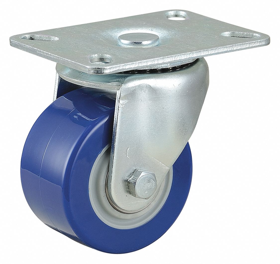 ROULETTE PR PLAQUE STD,PIVOTANTE,450LB