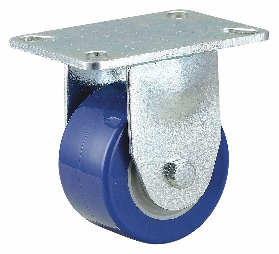 ROULETTE POUR PLAQUE STANDARD,FIXE,450LB