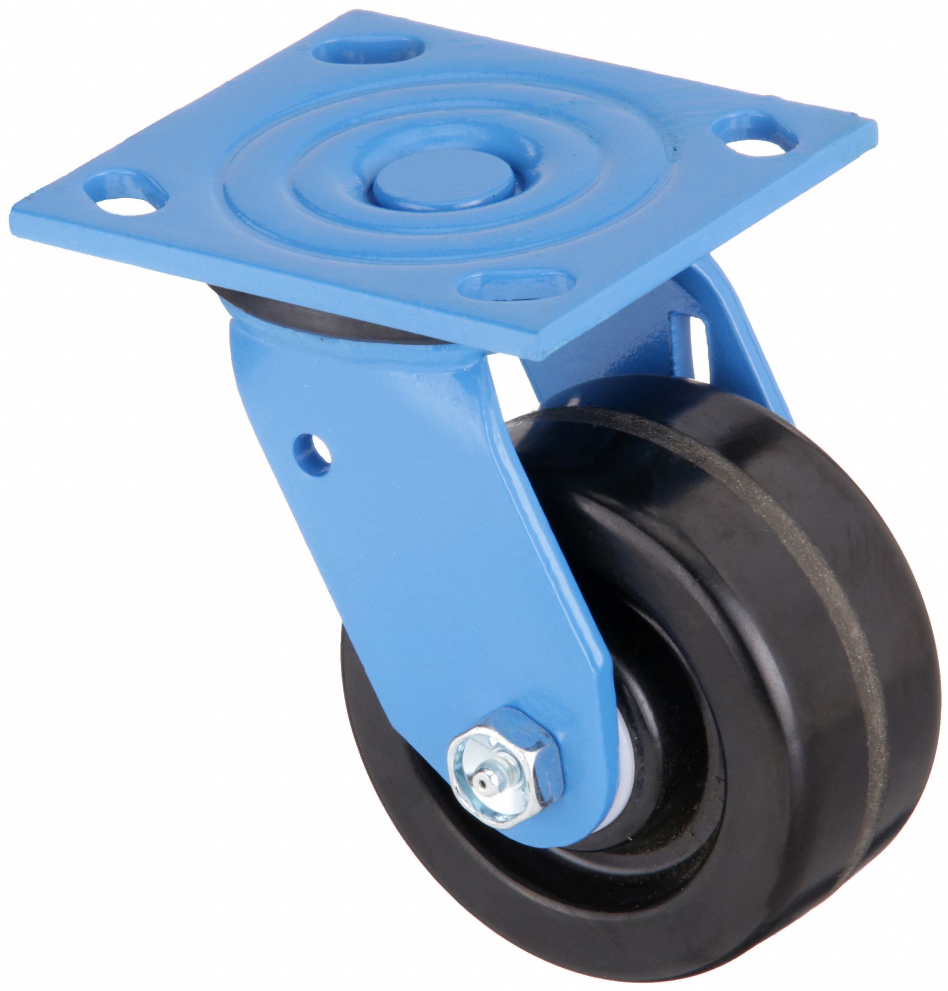 Swivel, No Brake, Plate Caster - 33H746|P21S-PH040D-14-BC-SS - Grainger
