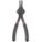 RETAINING RING PLIER, EXTERNAL/INTERNAL, FOR 31 MM TO 82 MM BORE DIA, FOR 31 MM TO 82 MM SHAFT DIA