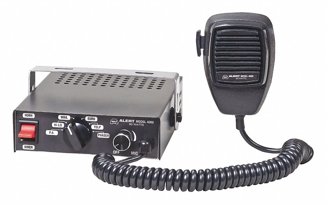 33HE60 - Siren Controller Console 4 in. 12VDC