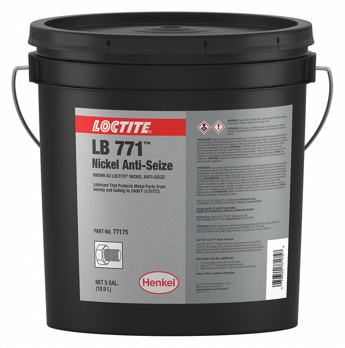 ANTIGRIPPANT,USAGE GENERAL,5 GAL
