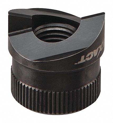 KNOCKOUT PUNCH, 12 GA SHEET METAL CAPACITY (STEEL), 1/2 IN NOMINAL SIZE, ROUND