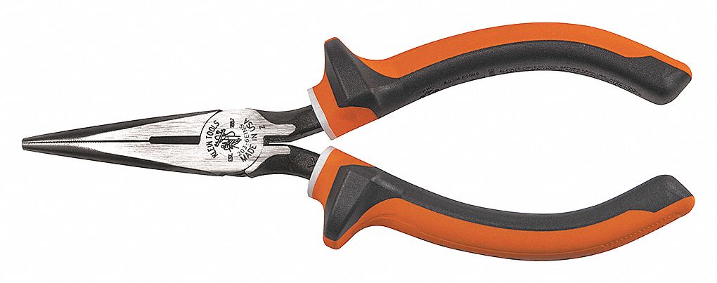 PLIER INSLTD 6IN LONG NOSE PLIERS