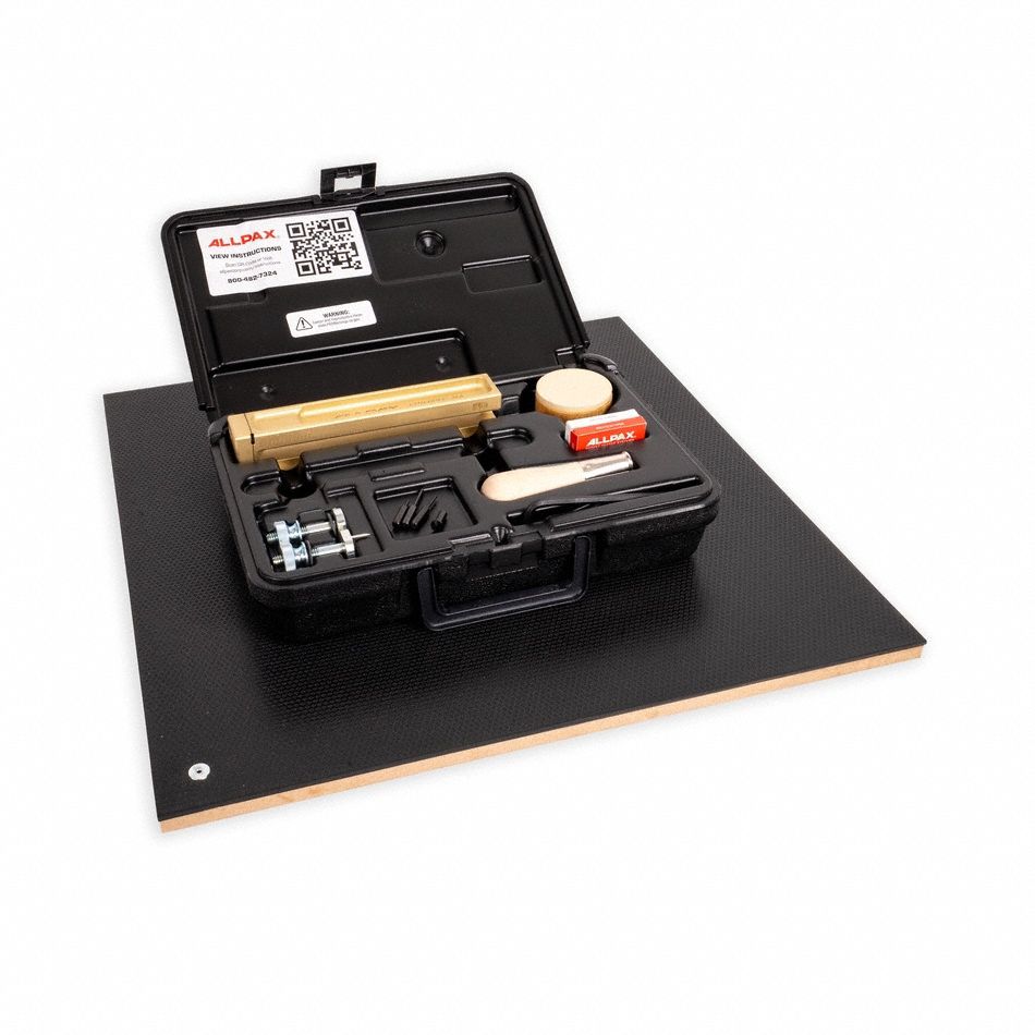 Gasket Cutter Kit: 27 Pieces, Metric, 1/4 in Min Cutting Dia, 13 in Max Cutting Dia