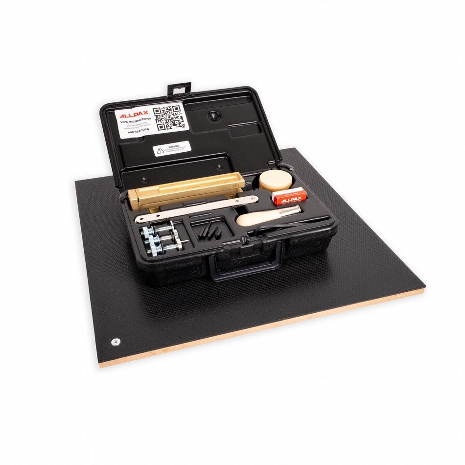 Gasket Cutter Kit: 30 Pieces, Metric, 1/4 in Min Cutting Dia, 25 in Max Cutting Dia