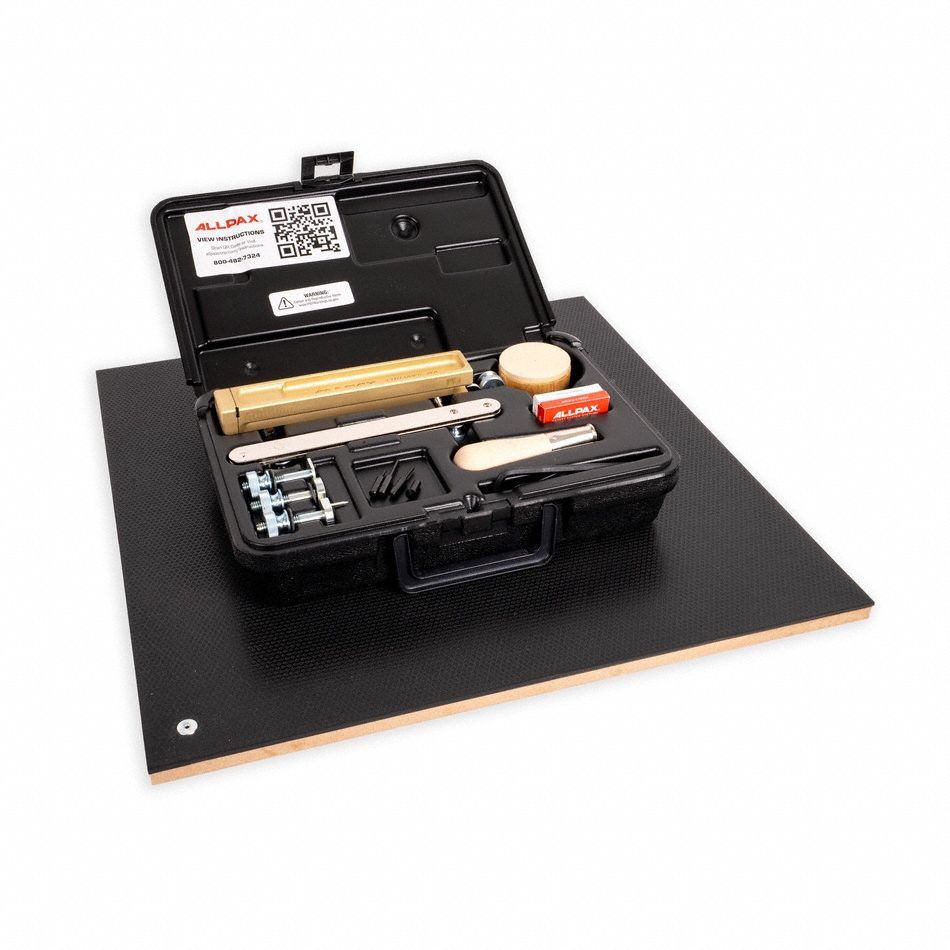Gasket Cutter Kit: 34 Pieces, Metric, 1/4 in Min Cutting Dia, 49 in Max Cutting Dia