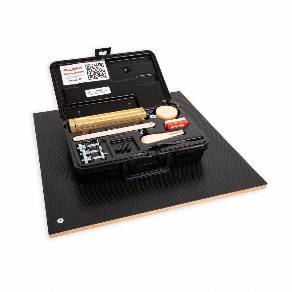 Gasket Cutter Kit: 32 Pieces, Imperial, 1/4 in Min Cutting Dia, 37 in Max Cutting Dia