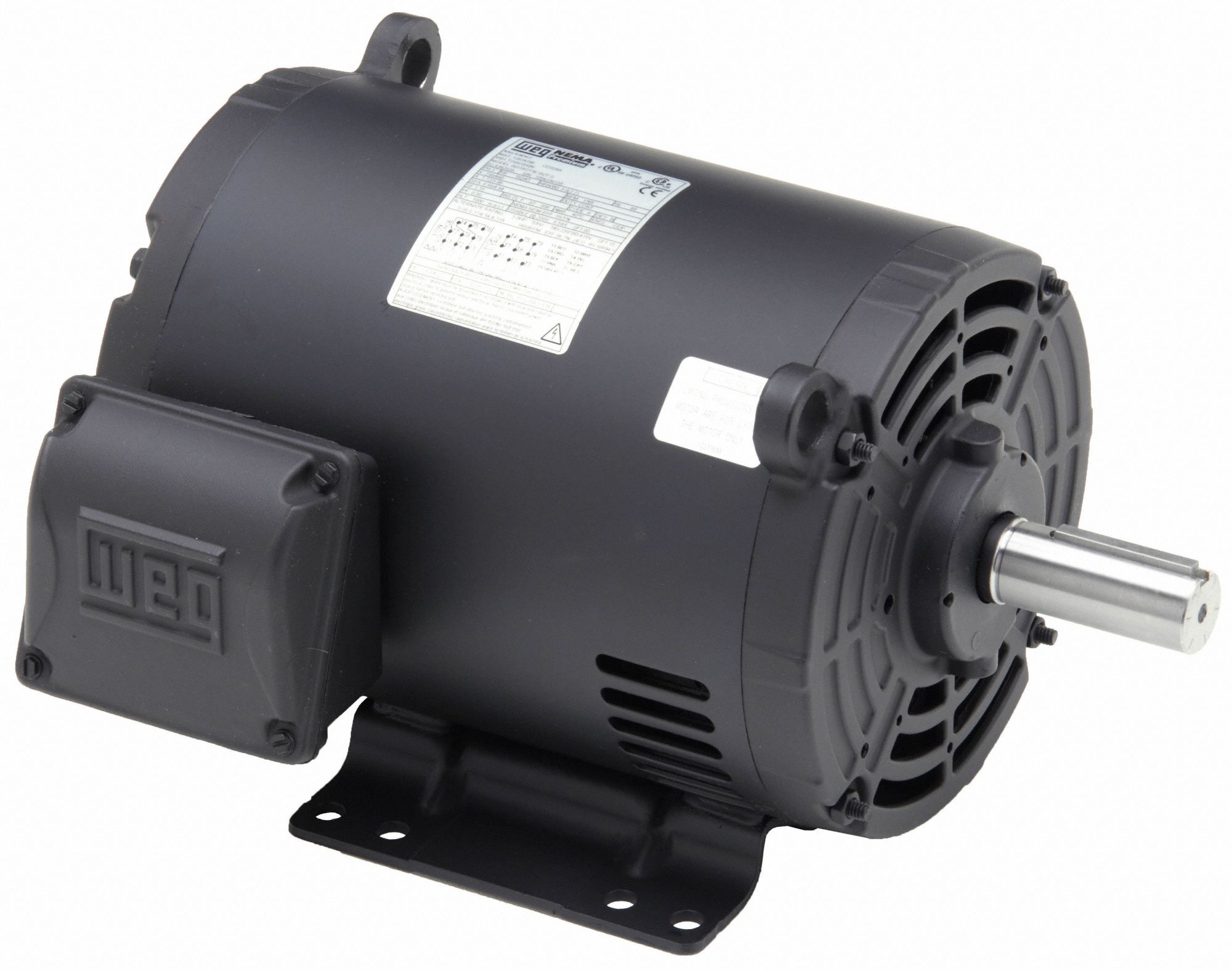 General Purpose Motor: Open Drip Proof, Rigid Base Mount, 3 HP, 1765 rpm Nameplate RPM