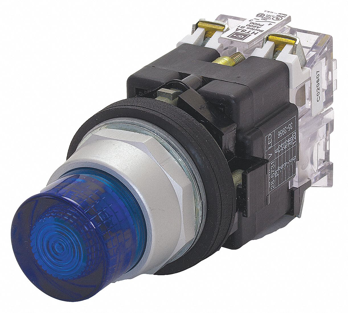 EATON Illuminated Push Button Maintained / Momentary, Blue, 24V AC/DC