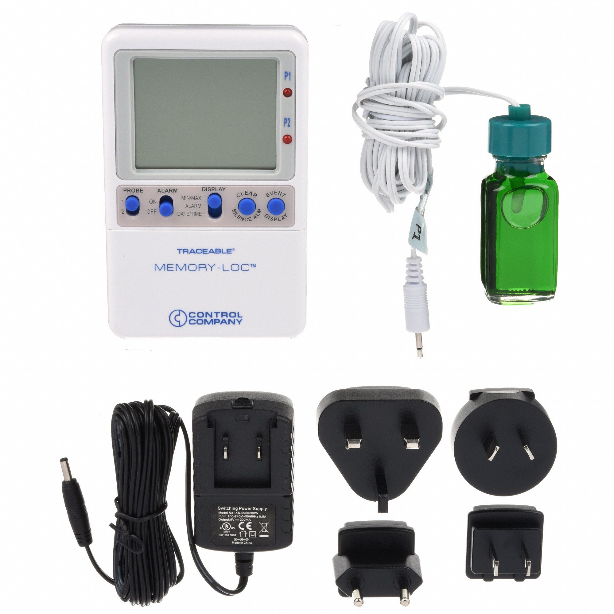 Traceable data logging thermometer 1 glycol filled 15 ml glass