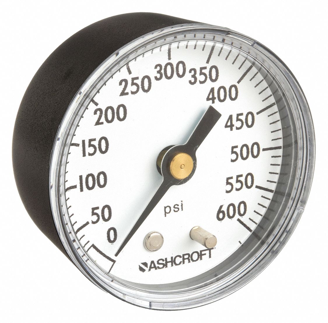 MANOMETRE,0-600 LB/PO2,ENDOS,2 PO