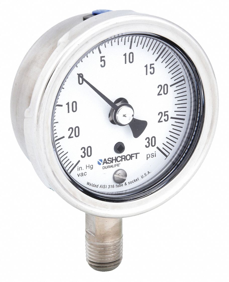 GAUGE,COMPOUND,-40 TO 200 DEGREES F