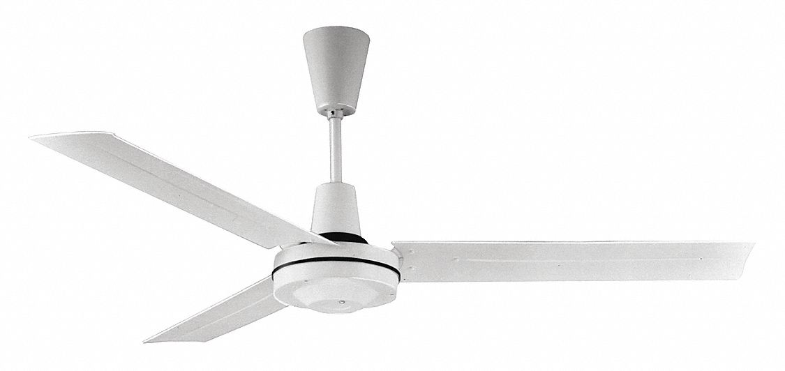 Industrial Ceiling Fan 56 Dia White